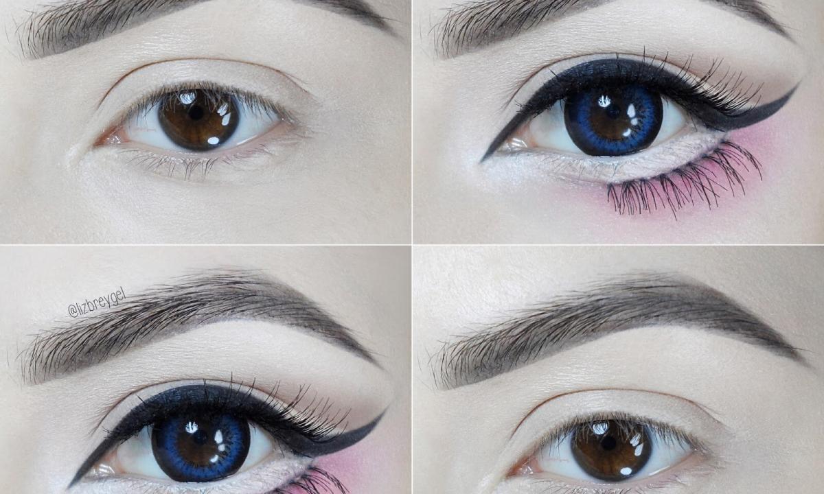 How to make up eyelids